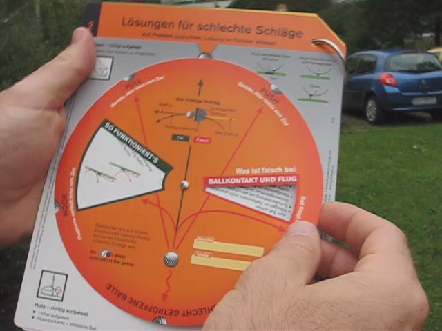 Rasche Lösung bei Slice, Hook, Fade, schlecht getroffene Golfbälle
